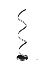 Trio lighting vloerlamp Nuria led, mat zwart