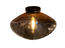 Light trend plafondlamp Mango, smoke glas 30 cm