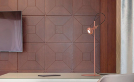 Pujol Lighting tafellamp Mini Maxi led, satin copper