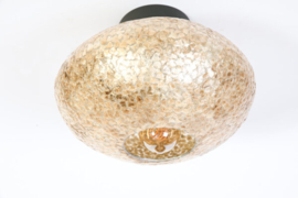 WF Light plafondlamp Apollo, amber