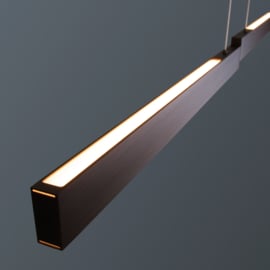 Escale hanglamp Level led, brons 167 cm