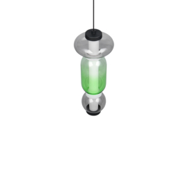 Trio lighting  hanglamp Minerva led, 1-lichts multicolor