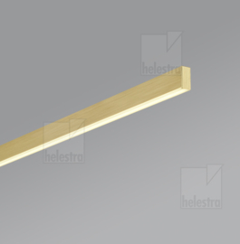 Helestra  hanglamp Loopy led, mat goud