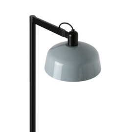 Faro vloerlamp Tatawin, zwart-blauwgrijs