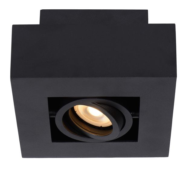 Lucide plafondspot Xirax led, zwart