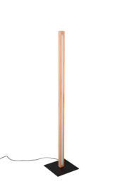 Trio lighting vloerlamp Bellari led, natural hout