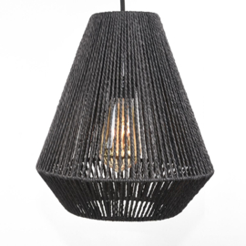 Label 51 hanglamp Ibiza, 2-Lichts zwart