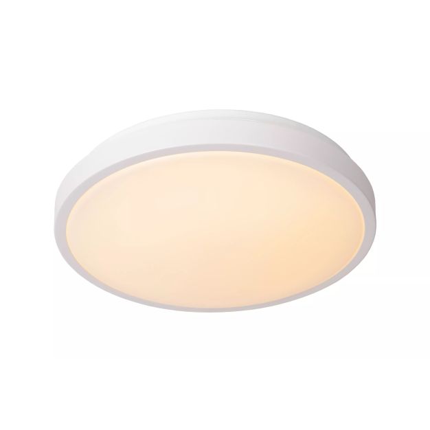Lucide plafondlamp Dasher led, wit 34,8 cm IP44