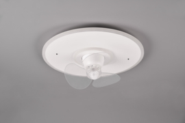 Trio lighting plafond ventilator Nybro led, wit incl. afstandsbediening 50 cm