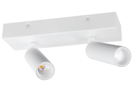 Berla plafondspot  BC0022W led, 2-lichts wit