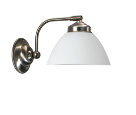 Old timerlight wandlamp Calimero, opaal mat glas