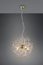 Trio lighting hanglamp Gloria, messing 55 cm
