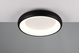 Trio lighting plafondlamp Cardona led, mat zwart incl. switch dimmer 46 cm
