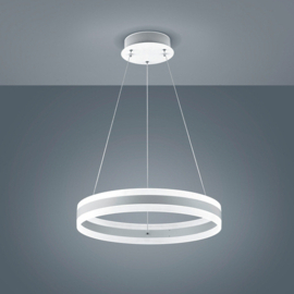 Helestra  hanglamp Liv led, 60 cm wit