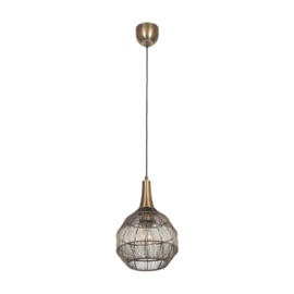 Trio lighting hanglamp Soraya, oud brons 26 cm