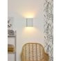 Lucide wandlamp Ovalis, wit
