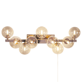 By Rydéns wandlamp Splendor, amber glas incl. licht bron