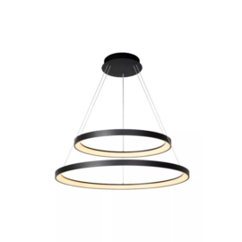 Lucide hanglamp Vidal led, zwart 78 cm