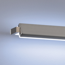 Fischer & Honsel wandlamp Pare TW led, mat nikkel 40 cm