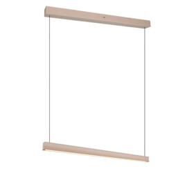 Trio lighting hanglamp Wallace led, soft beige
