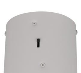 Trio lighting hanglamp Keaton led, warm grijs 40 cm