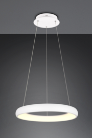 Trio lighting hanglamp Cardona led, wit 62 cm incl. switch dimmer