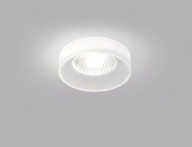 Helestra plafondspot inbouw Iva led, rond wit IP44