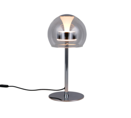 Trio-lighting tafellamp Flynt led, transparant glas