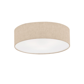 Fischer & Honsel plafondlamp Thor, zand kleur 40 cm