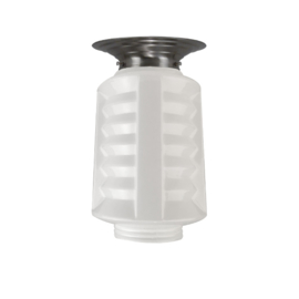 Plafondlamp Lantaarn,  opaal glas