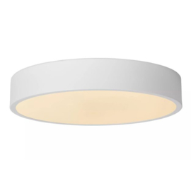 Lucide plafondlamp Unar led, wit 30 cm incl. switch dimmer