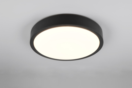 Trio lighting plafondlamp Iseo led, zwart incl. switch dimmer
