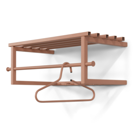 Spinder design Kapstok Marco, clay terra