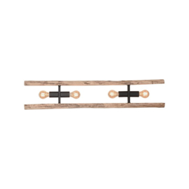 Label 51 hanglamp Woody, naturel hout