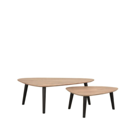 Label 51 Salontafel Rock, naturel mangohout