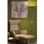 Lucide vloerlamp Champion led, brons