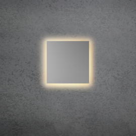 Escale plafondlamp Blade Q  open led, zilver 34 cm