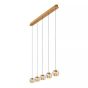 Lucide hanglamp Dilenko led,  mat goud/ messing
