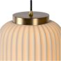 Lucide hanglamp Gosse, 1-lichts wit