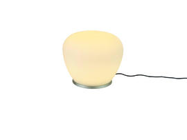 Bopp leuchten tafellamp Cara led, mat nikkel-wit incl. touch dimmer 25 cm