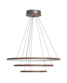 By Rydéns  Trione hanglamp Ø80 cm Walnoot