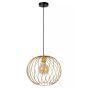 Lucide hanglamp Danza, mat goud-messing 40 cm