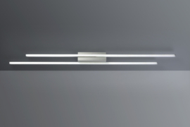 Bopp leuchten plafondlamp Delta led, mat aluminium incl. afstandsbediening