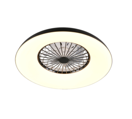 Trio lighting plafond ventilator Svaerholt RGB led, incl. remote