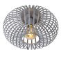 Lucide plafondlamp Manuela, grijs