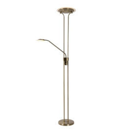 Lucide vloerlamp Champion led, brons