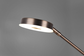 Trio lighting vloerlamp Barrie led, 2-lichts oud brons