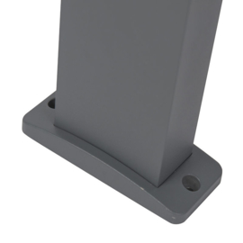 Qazqa buitenlamp Malia led donker grijs  65 cm