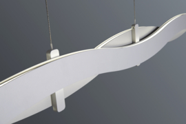 Bopp leuchten hanglamp Swing led, geborsteld aluminium