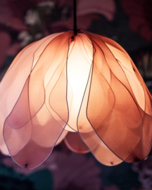 By Rydéns hanglamp Lou lou, roze 80 cm